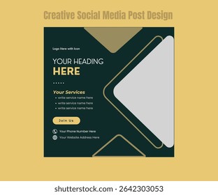 Creative Social Media Post Design