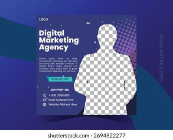 Creative Social Media post Plantilla de diseño