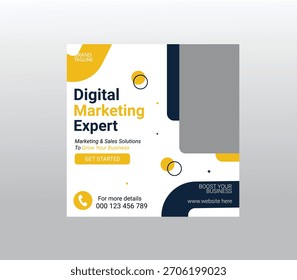 Kreatives Social Media-Postdesign 