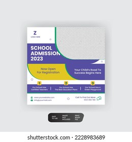 Creative Social Media Post Template Design