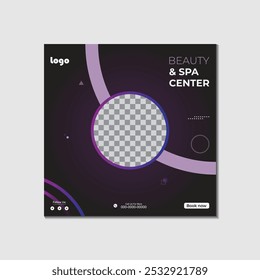 Creative Social Media Post Vector Stock Template Design