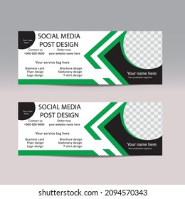 Creative social Media poster design,Vector illustration Design Template