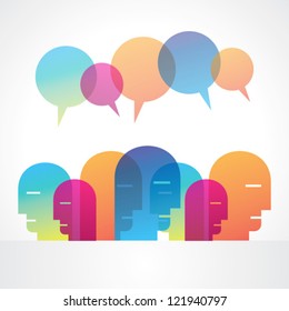 creative social media vector