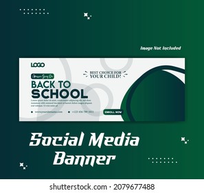 Creative Social Media Web Banner Vector Banner Template