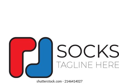 Plantilla de diseño de logotipo de sockets creativos

