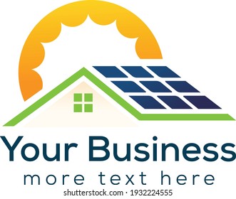 Creative solar energy compnay logo