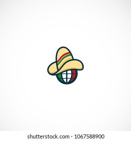 Creative sombrero vector designs