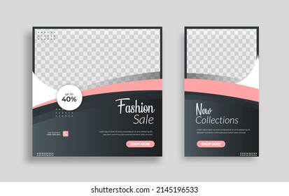 Creative sosial media post template 