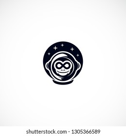 Creative Space monkey Logo Design