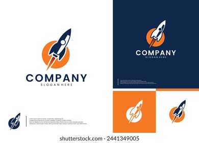creative spaceship logo , awesome , logo design vector.
