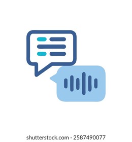 Creative Speech Recognition Illustration Icon