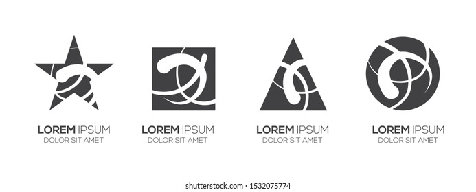 Creative Spiral design logo , illustration design