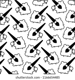 creative splash color paint brush pattern