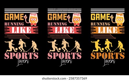 Creative sports t shirt design with a vintage touch for players and tournament enthusiasts. A creative sports t shirt design with vintage typography ideal for fitness and tournament lovers