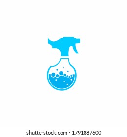 Creative Spray logo designs template, Cleaning logo template, logo symbol icon stock illustration