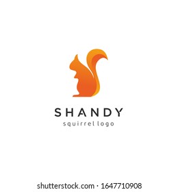 Inspiración en el diseño del logo de la ardilla creativa.