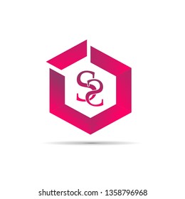 
Creative ss red hexagon 