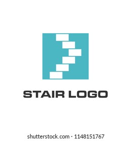 Creative Stair Logo Design Stock Vector (Royalty Free) 1148151767 ...