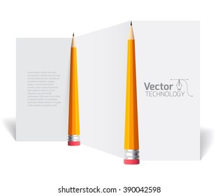 Creative stand with pencils