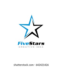 Creative Star Concept Logo Design Template