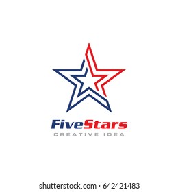 Creative Star Concept Logo Design Template