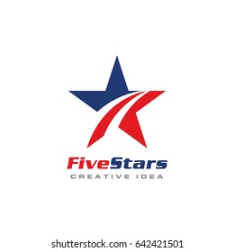 Creative Star Concept Logo Design Template