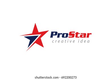 Creative Star Concept Logo Design Template