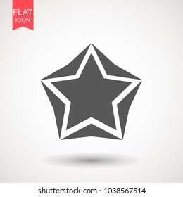 Creative Star Logo. Abstract star logo icon design template elements Abstract star sign Branding Identity Corporate vector unusual logo design template Isolated on a white background