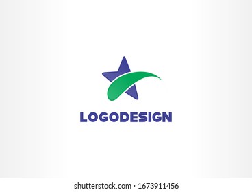 Design-Vorlage für Creative Star-Logos