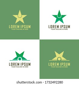 vector de diseño de logotipo de estrella creativa