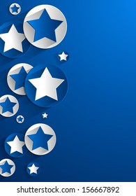 Creative Stars background vector illustration
