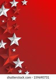 Creative Stars background vector illustration