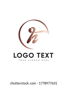 Vorlage für das Logo des Kreativstencil-Loftype-Briefes H, Vektorsymbol für Unternehmen und Firmenidentität 