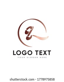 Creative  stencil loftype letter Q logo template, Vector logo for business and company identity 