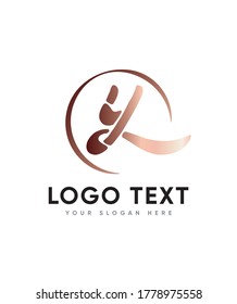 Creative stencil loftype letter Y logo template, Vector logo for business and company identity 