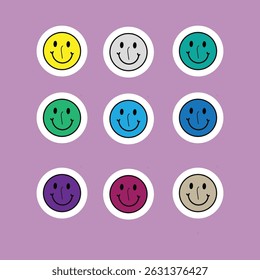 Creative Sticker Set Collection Design