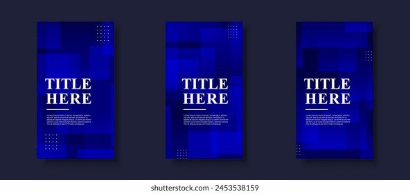 creative story background, blue gradations, eps 10