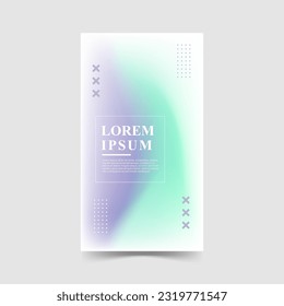Creative story background,2 color , Memphis,eps 10