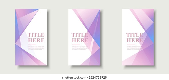creative story background,set collections,abstract,blue and purple ,transparent,eps 10
