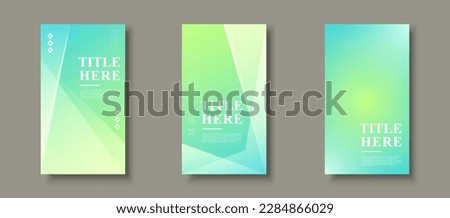 Creative Story Pack background. colorful, bright shades of green and yellow