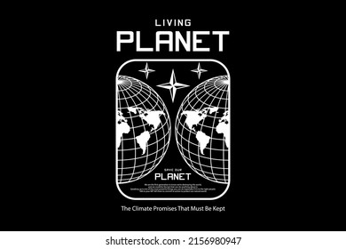 Creative streetwear clothing apparel typography style graphic design
