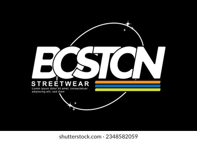 Creative Streetwear Konzept, Vektorgrafik-Design-Vorlagen