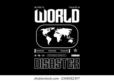 Creative streetwear concept vector graphic design templates ideas