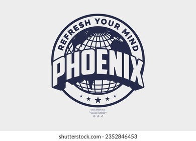 Creative streetwear concept vector graphic template design