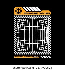 Creative streetwear concept vector graphic design