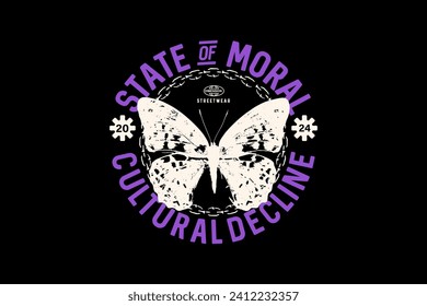 Creative streetwear concept vector graphic design