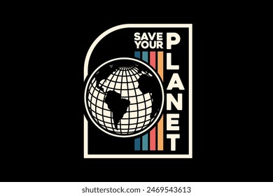 Creative streetwear concept vector graphic tshirt design