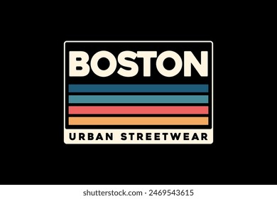 Creative streetwear concept vector graphic tshirt design