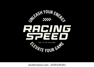 creative streetwear racing speed design inspiration templates
