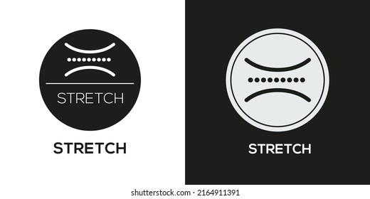 Icono creativo (Stretch), signo vector.